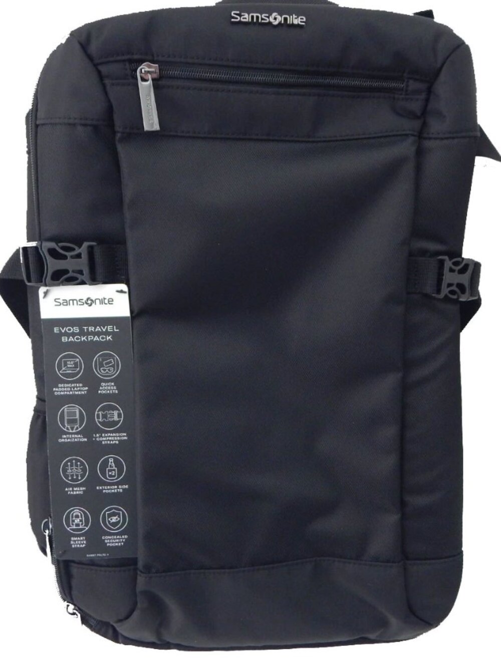 Samsonite 160432-1041 15.6" Evos Travel Backpack